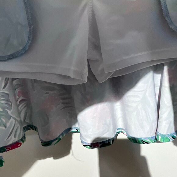 Coral Bay Women's Multicolor Tropical Built-In Shorts Golf Mini Skort Size PS - Picture 6 of 9